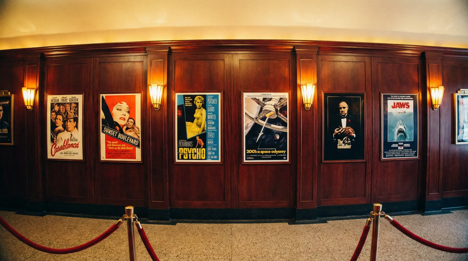 胶片时光机 经典电影院背景