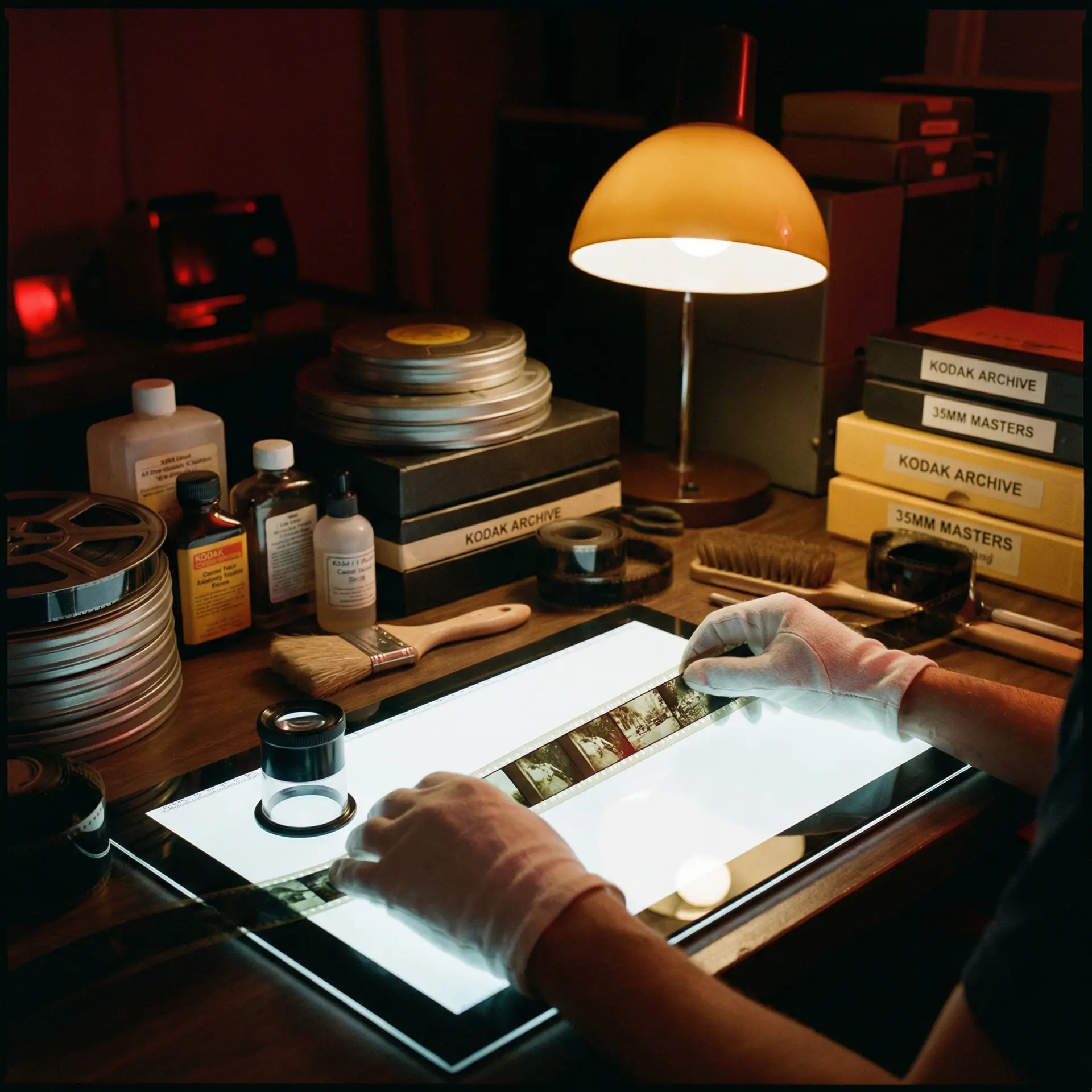 胶片时光机 - 独家：《灯影之恋》修复过程全纪录